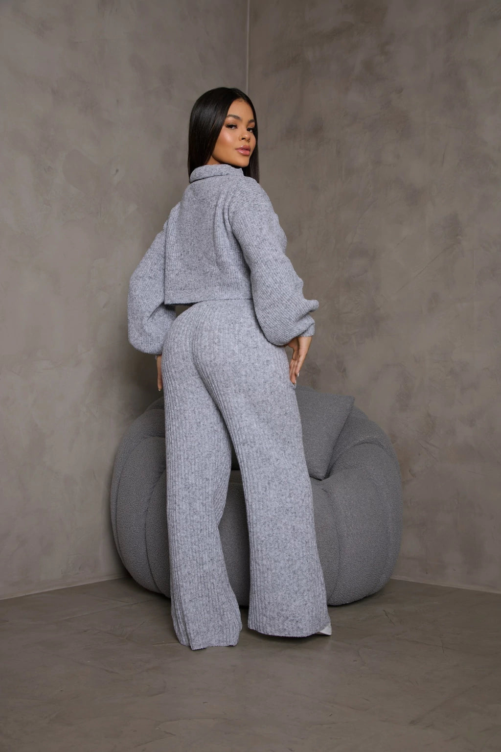 Conjunto Tricot Calça e Blusa
