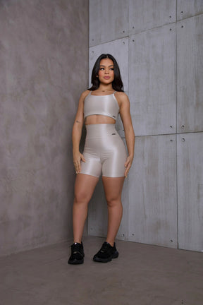 Conjunto Academia Bermuda e Cropped