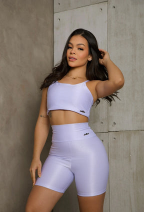 Conjunto Academia Bermuda e Cropped
