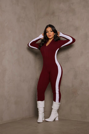Macacão Tricot com Zíper LR