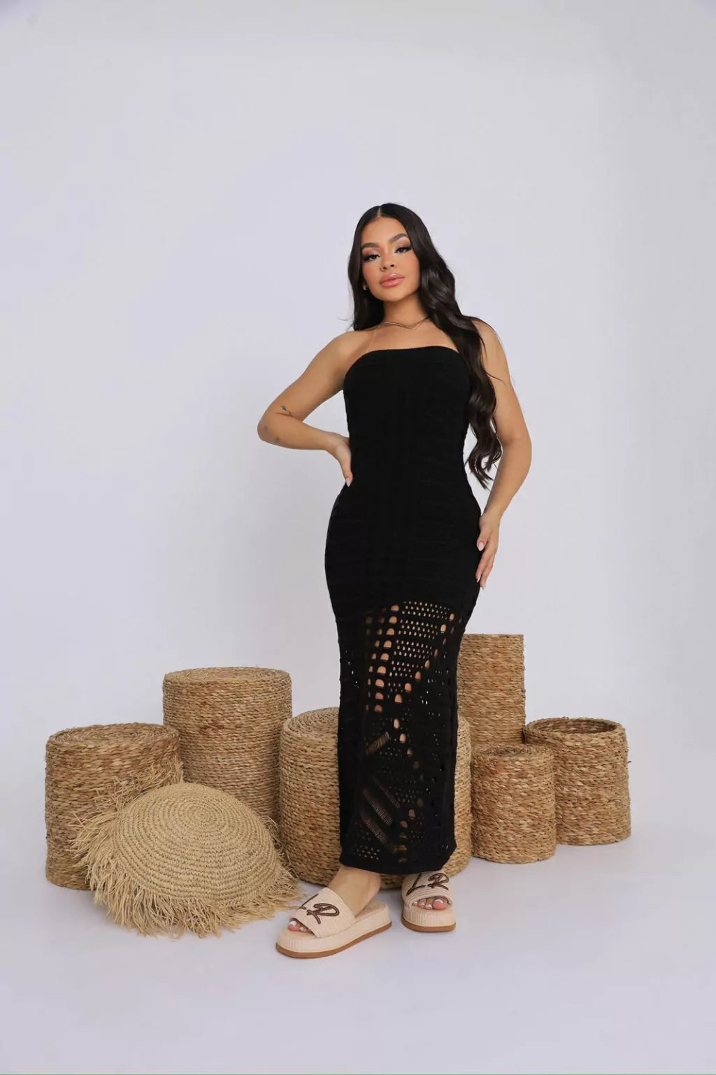 VESTIDO MID TRICOT