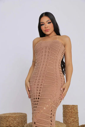 VESTIDO MID TRICOT