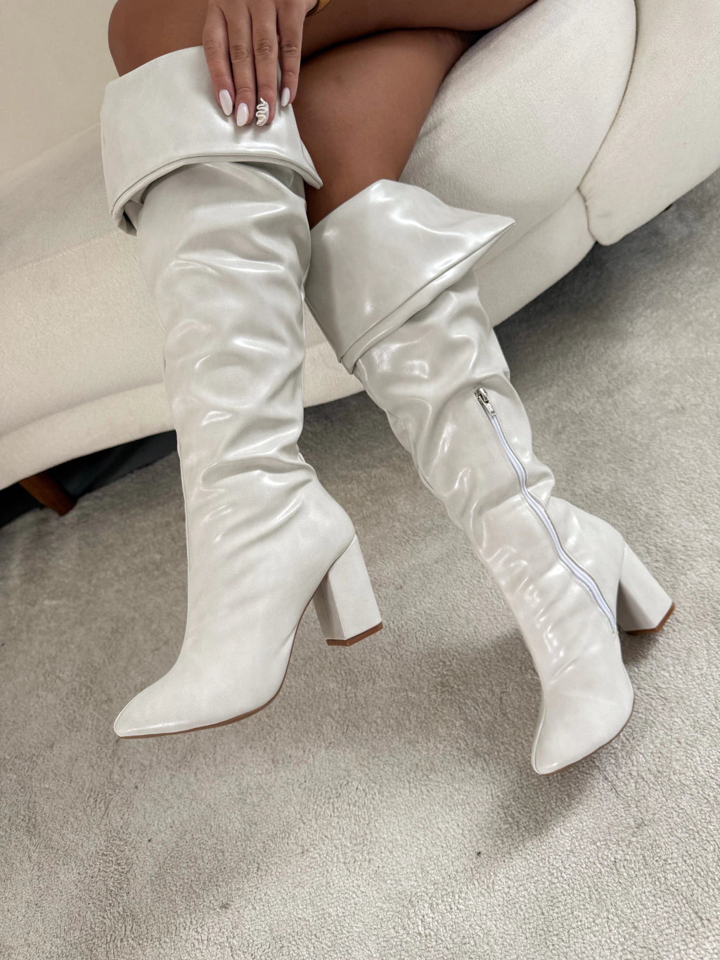Bota Bloco Rose LR
