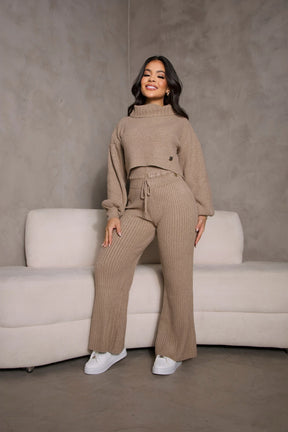 Conjunto Tricot Calça e Blusa